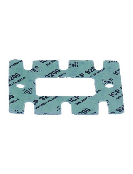 group gasket L 109mm W 97mm thickness 2mm fibre suitable for MARZOCCO