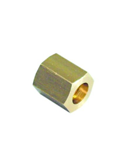 union nut thread 3/8  L 22mm hole ? 12mm brass