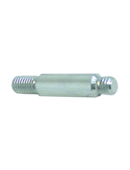 thread bolt chrome-plated steel thread M8 L 50mm for handle ED ? 10mm