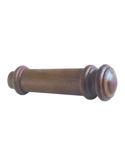 handle ? 36mm aperture 10mm L 125mm brown wood