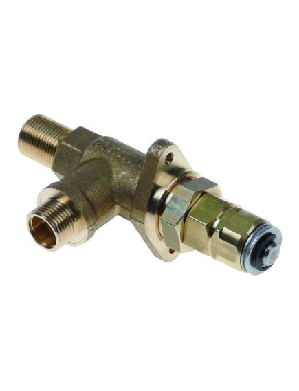 steam/water tap inlet 3/8  outlet 3/8  brass