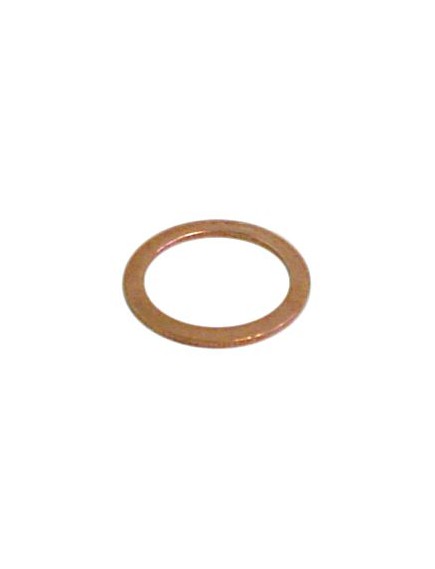 flat gasket copper ED ? 26mm ID ? 21,5mm thickness 1,5mm DIN-7603-A