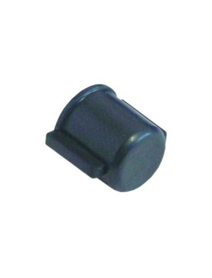 knob ? 25mm shaft ? 9x9mm shaft flat square black