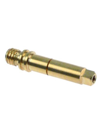 shaft steam/water tap square 7x7mm ? 10,9mm D2 ? 13,7mm L 62,4mm thread M5 IT brass