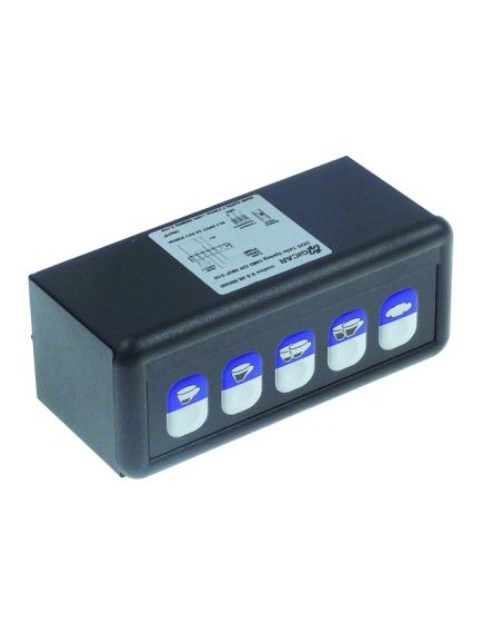 keypad unit buttons 5 230V L 117mm W 45,5mm without probe connection