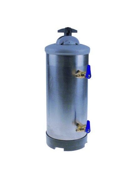 softener manual with 2 valves container capacity 12l amount of resin 8,4l