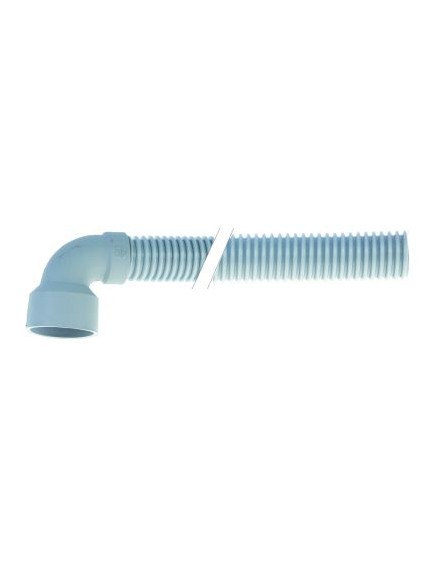 Ablaufschlauch DN25 L 2000mm gebogen ? innen 40mm gebogen ? au?en 47mm Schlauch ? au?en 32mm