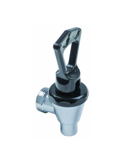 outlet tap thread 3/4  black/chrome suitable for COFFEE QUEEN