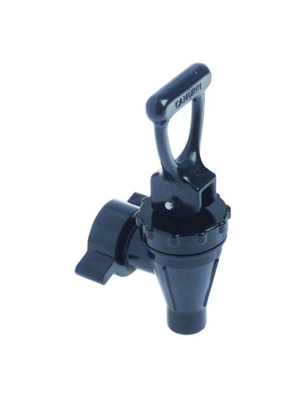 Auslaufhahn Rohrl?nge 45mm Gewinde 3/4  schwarz passend f?r CAMURRI