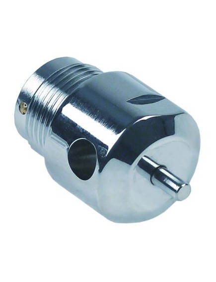 Be- und Entl?fter Gewinde 3/4  AG verchromt mit O-Ring L 25mm ? 33mm