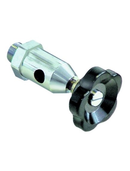 Aerator and air bleeder thread 3/8  ET chrome-plated L 86mm WS 27