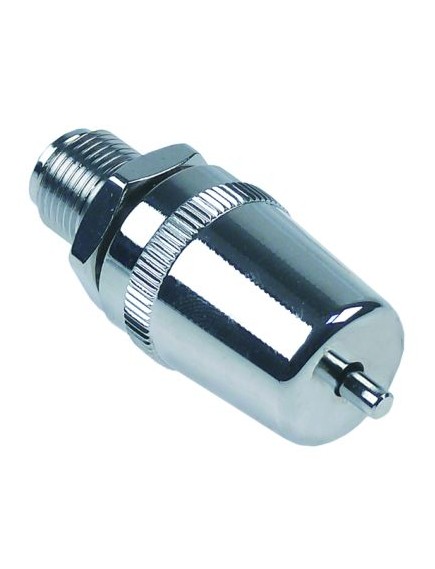 aerator and air bleeder thread 3/8  ET WS 24  chrome-plated L 37 mm