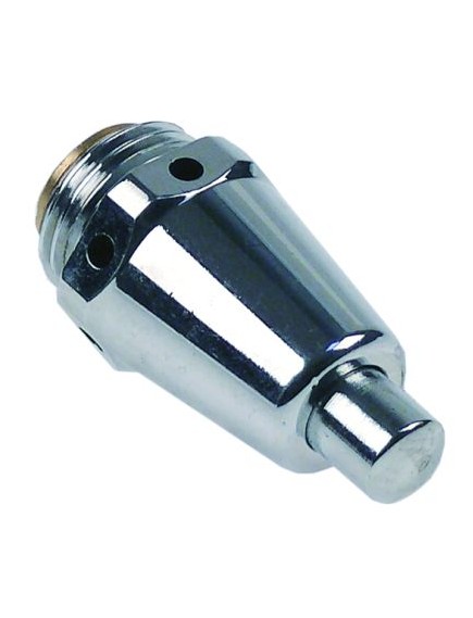 aerator and air bleeder thread 1/2  ET WS 24  chrome-plated brass L 30 mm