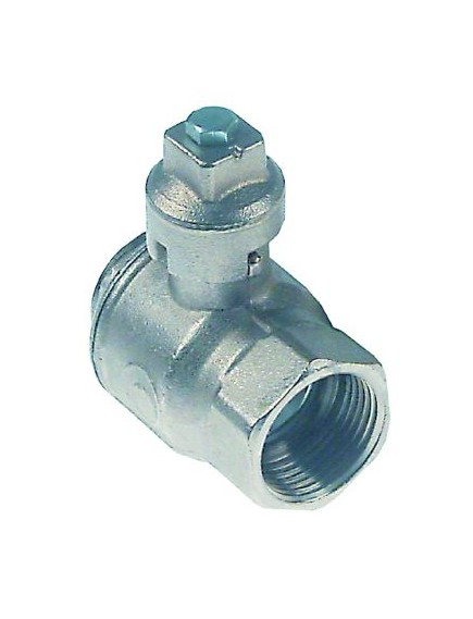 ball valve without handle L 67mm shaft ? 17x17mm inlet 1  IT outlet 1  ET