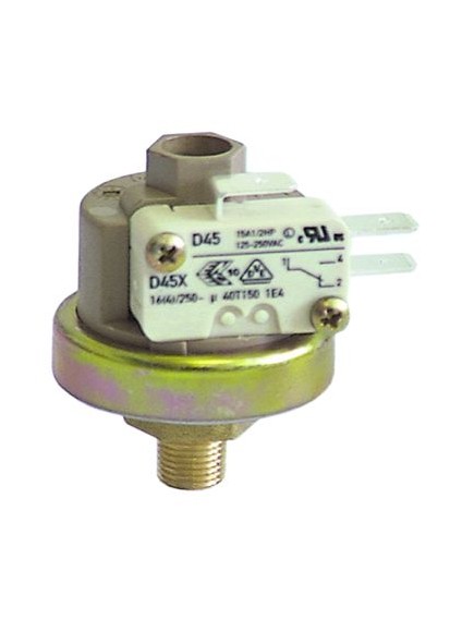 pressure control ? 38mm pressure range 0.5-1.2bar pressure connection vertical 16A 250V