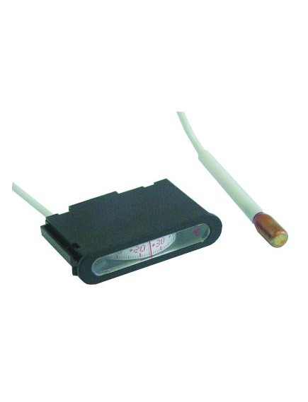 thermometer mounting measurements 62x11mm -40 up to +40°C capillary pipe 1000mm