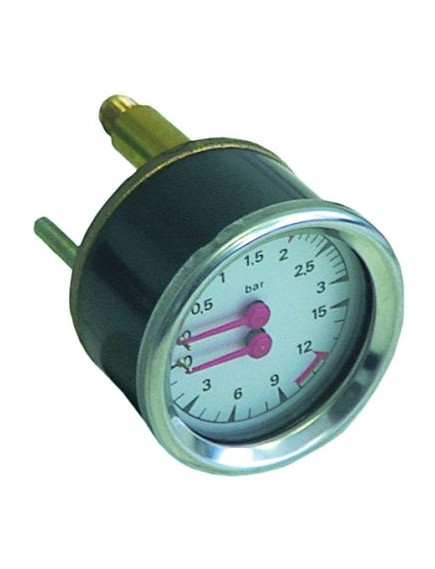 manometer double scale ? 63mm pressure range 0-3 / 0-15bar