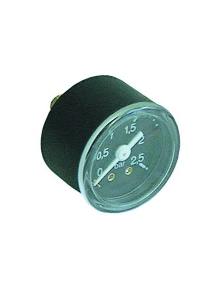 manometer ? 42mm pressure range 0 up to 2.5bar thread 1/8  marking 2 connection on the backside