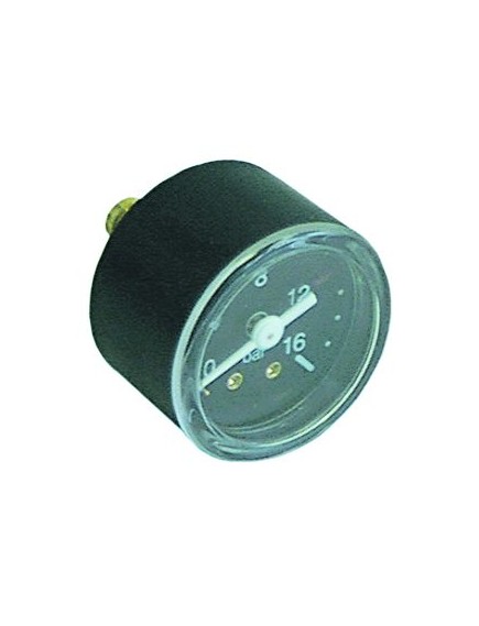 manometer ? 42mm pressure range 0 up to 16bar thread 1/8  marking 12 connection on the backside