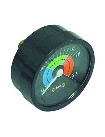 manometer ? 57mm pressure range 0 up to 2.5bar thread 1/8  connection on the backside