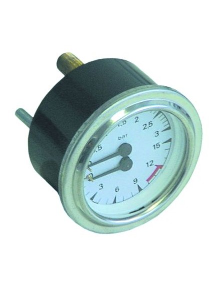 manometer double scale ? 63mm pressure range 0-3 / 0-15bar