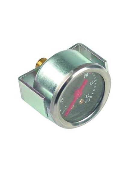 manometer ? 44mm pressure range 0 up to 3bar thread 1/8  marking 2 connection on the backside