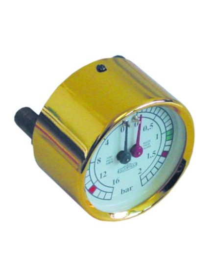 manometer double scale ? 60mm pressure range 0-2/0-16bar