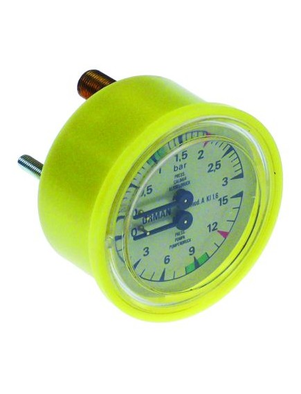 manometer double scale ? 63mm pressure range 0-3 / 0-15bar