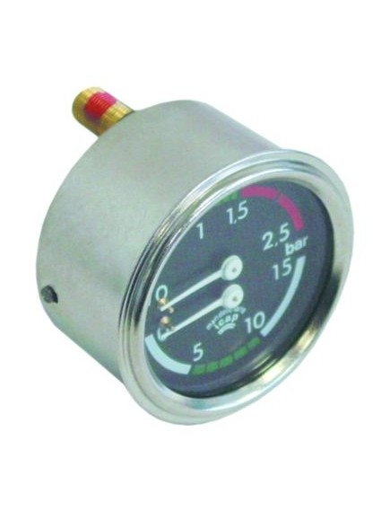 manometer double scale ? 60mm pressure range 0-2.5 / 0-15bar