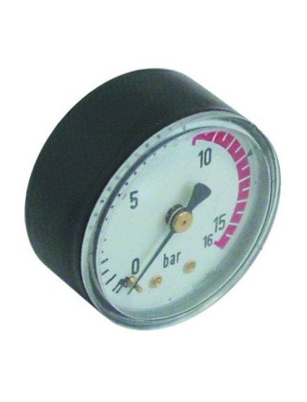 manometer ? 51mm pressure range 0 up to 16bar thread 1/8  marking 9 connection on the backside