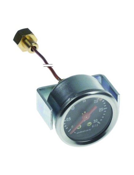 manometer ? 41mm pressure range 0-3bar 1/8  (on the backside) connection 1/4