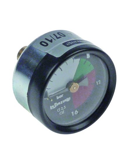 manometer ? 42mm pressure range 0-16bar thread 1/8  connection on the backside