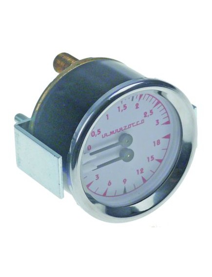 manometer double scale ? 60mm pressure range 0-3 / 0-18bar