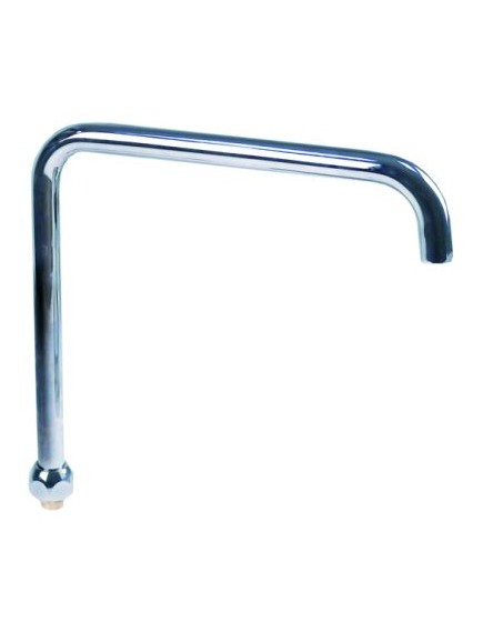 Auslauf Ausladung 300mm Auslaufh?he 268mm L-Auslauf Auslauf ? 22mm Gewinde 3/4