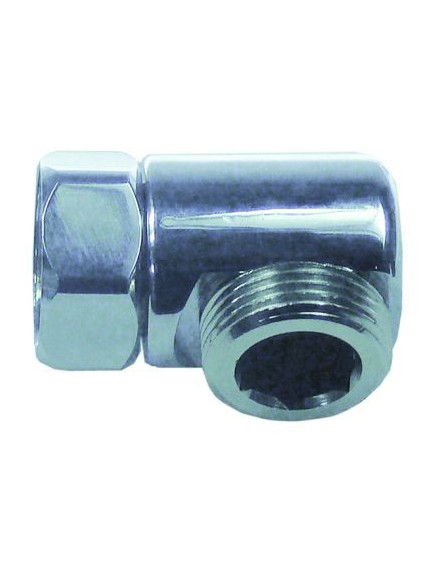 Angle piece connection 3/4  L 42mm with internal and external thread