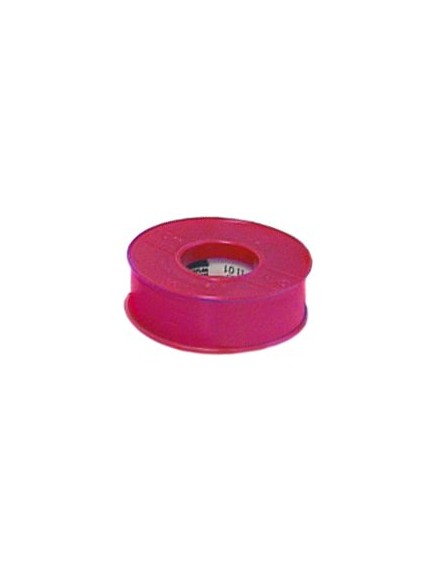 insulating tape PVC temp.-resist. 0 up to +80°C W 15mm L 10m red approval VDE