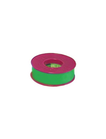 insulating tape PVC temp.-resist. 0 up to +80°C W 15mm L 10m green approval VDE