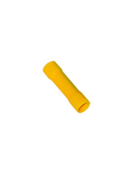 butt splice connector 2.5-6.0mm? Cu gal Sn insulation PVC yellow t.max. 75°C Qty 100 pcs