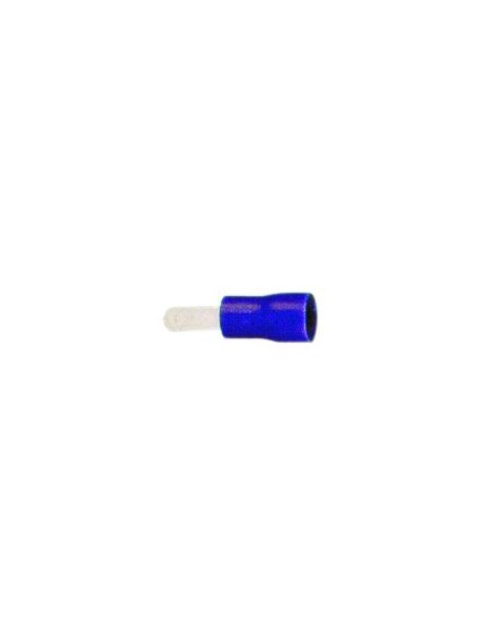 male faston size 2.8x0.8mm 1.5-2.5mm? Qty 100 pcs insulation PVC Cu gal Sn blue t.max. 75°C