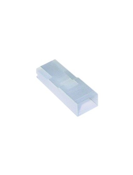 protective covering 1-pole size 6,3mm straight nylon t.max. 120°C Qty 20 pcs