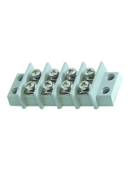 Anschlussklemme 4-polig max. 15A max 500V Anschluss Schraubanschluss Temp.Best. 150°C