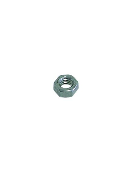 Hexagonal nut thread M6 H 5mm WS 10 SS Rational 1106.0803P