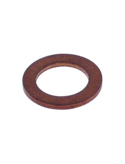 Flat gasket copper ED ? 16mm ID ? 10mm Rational 1315.0105P