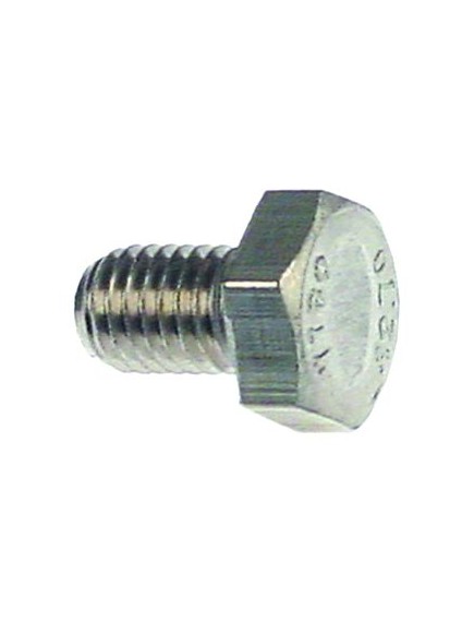 Hexagonal screw thread M10 thread L 16mm SS WS 17 Rational 1010.0760R