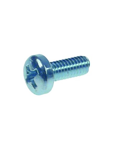 flat-headed bolt thread M4 thread L 10mm zinc-coated steel Qty 1 pcs intake Phillips