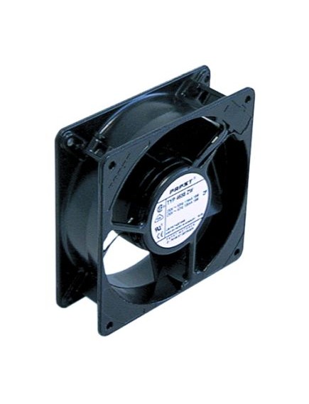 axial fan L 119mm W 119mm H 38mm 230VAC 50Hz 18W bearing ball bearing manuf. no. 4656Z metal