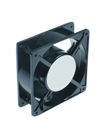 Axial fan 230VAC 23/20W L 119mm W 119mm H 38mm bearing ball bearing connection male faston 2.8mm