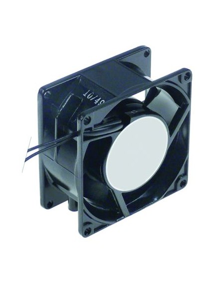 Axial fan 230VAC 14/13.5W L 80mm W 80mm H 38mm bearing ball bearing connection male faston 2.8mm