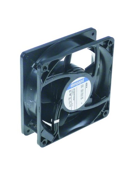 axial fan L 119mm W 119mm H 38mm 230VAC 50/60Hz 19W bearing slide bearing manuf. no. 4650N metal