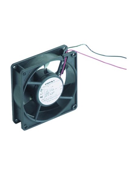 Axial fan 12VDC 0,8W L 92mm W 92mm H 25mm bearing ball bearing plastic airflow 61m?/h